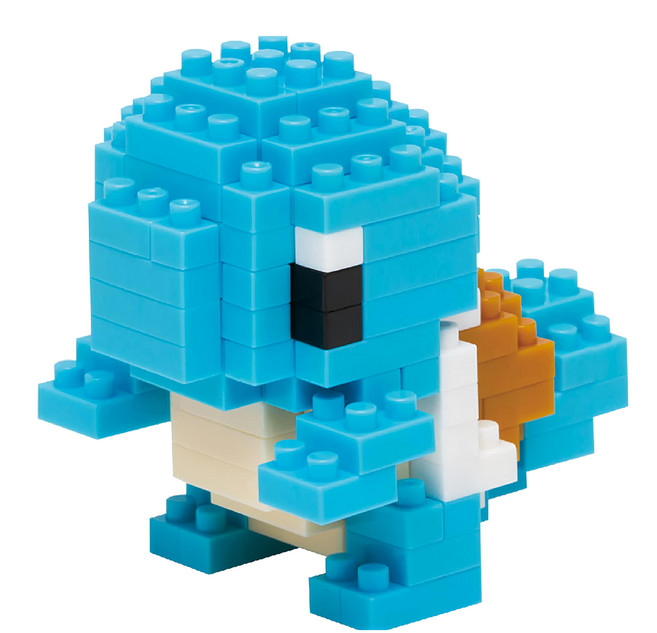 nanoblock 河田積木 迷你積木, 傑尼龜 綠色, 1個