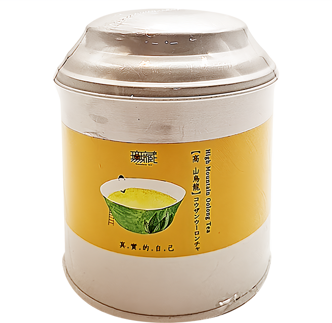 無藏茗茶 阿里山故事茶 高山烏龍 圓鐵罐, 100g, 1罐, 1罐
