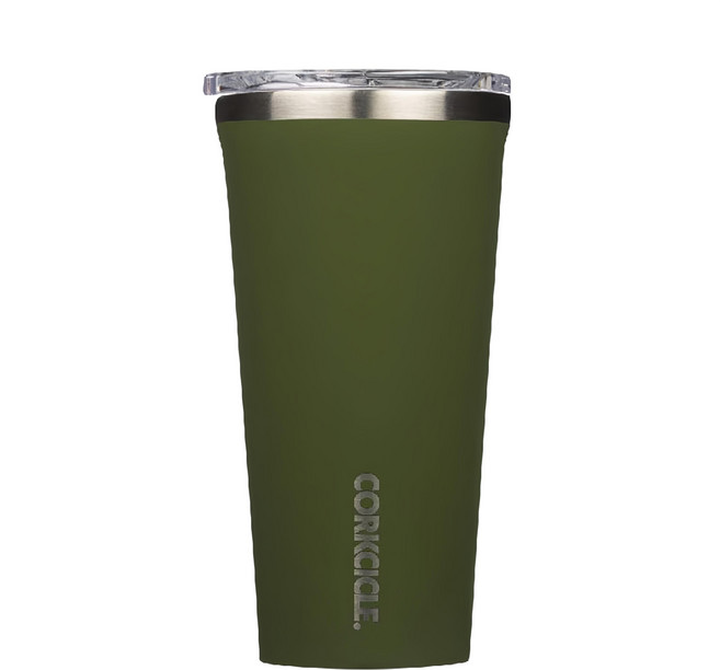 CORKCICLE. 酷仕客 三層真空寬口杯, 橄欖綠, 475ml, 1個