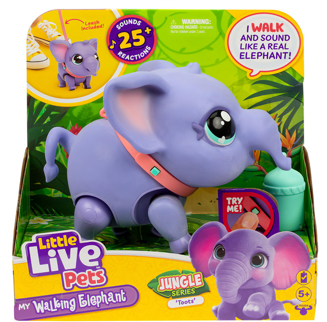 LittleLivePets 我的寵物大象, 紫色, 1個
