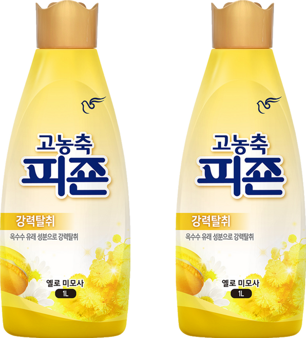 碧珍 高濃度強效除臭衣物柔軟精 Sunny Garden, 1L, 2瓶