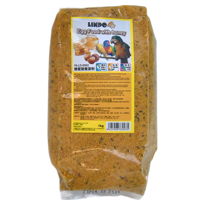 LINDO 蜂蜜營養蛋粉, 1000g, 1包