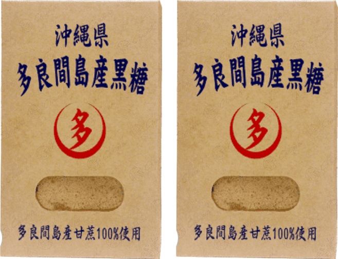達正食品 日本多良間產純黑糖粉, 300g, 2盒