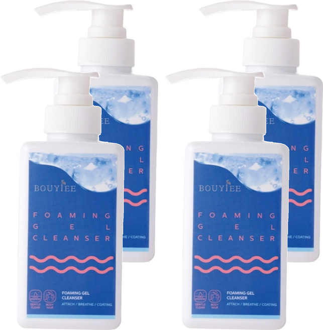 BOUYIEE 寶藝 肌礎養護沐浴露, 400ml, 4瓶