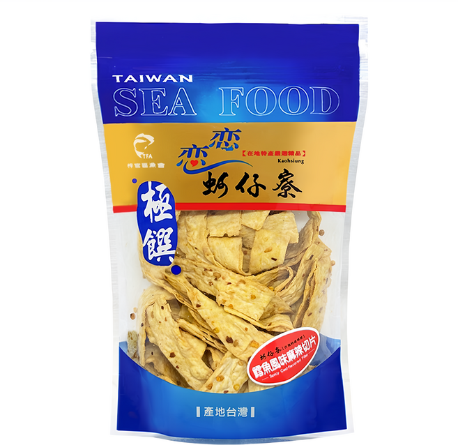 KTFA 梓官區漁會 鱈魚麻辣切片, 120g, 1包