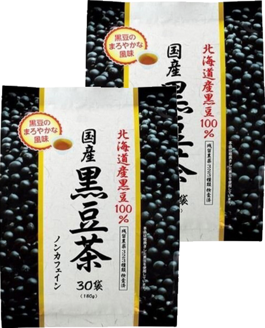 ORIHIRO 日本黑豆茶, 6g, 30包, 2袋