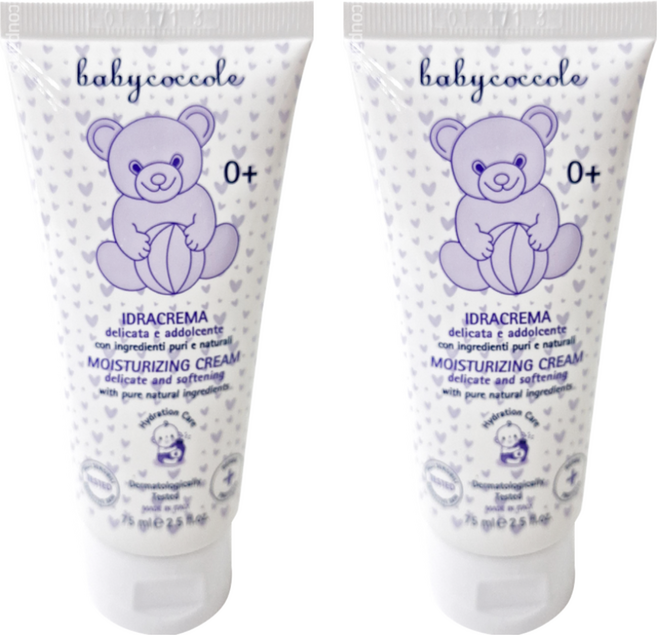 babycoccole 寶貝可可麗 滋潤舒緩護膚霜, 75ml, 2條