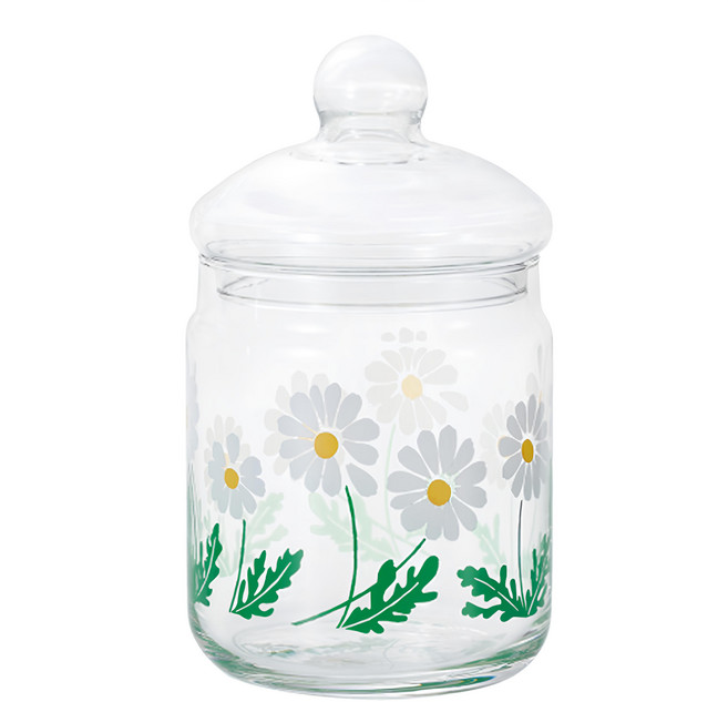 ADERIA 昭和糖果罐 大 雛菊, 680ml, 1個