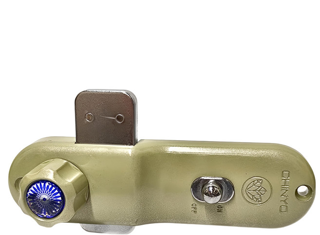 CHINYO 青葉牌 647 鋁門鎖 鋁門鈎鎖 52mm CT鑰匙, 1組