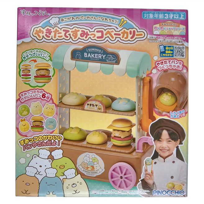 日本 PiNOCCHiO 角落小夥伴麵包店 3歲以上, 多色, 1盒