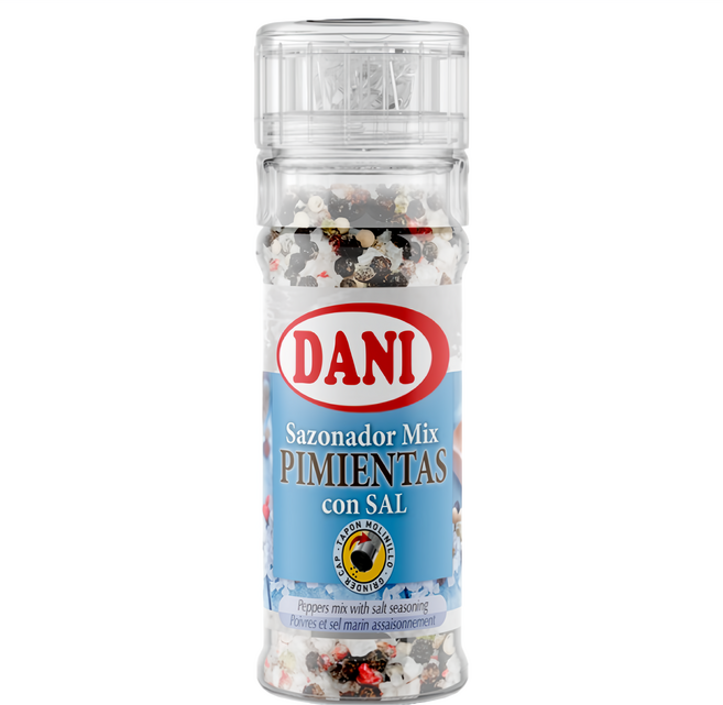 DANI 綜合胡椒粒鹽, 70g, 1瓶