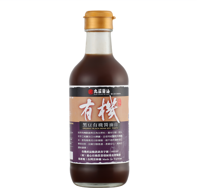 丸莊醬油 黑豆有機醬油膏, 350g, 1瓶