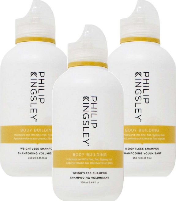 PHILIP KINGSLEY 菲利浦金斯利 豐盈柔順髮浴, 250ml, 3瓶