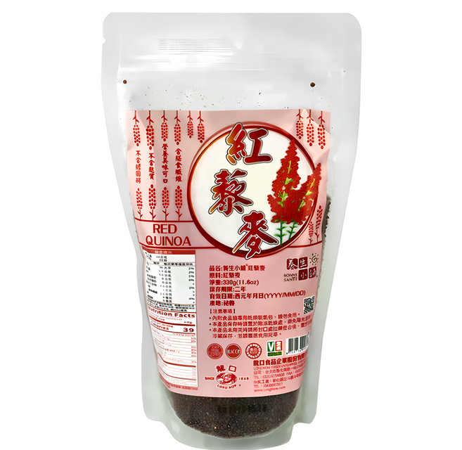 龍口 養生小舖紅藜麥, 330g, 1包