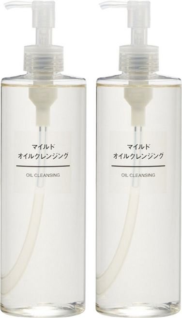 MUJI 無印良品 台灣公司貨 溫和卸妝油, 400ml, 2瓶