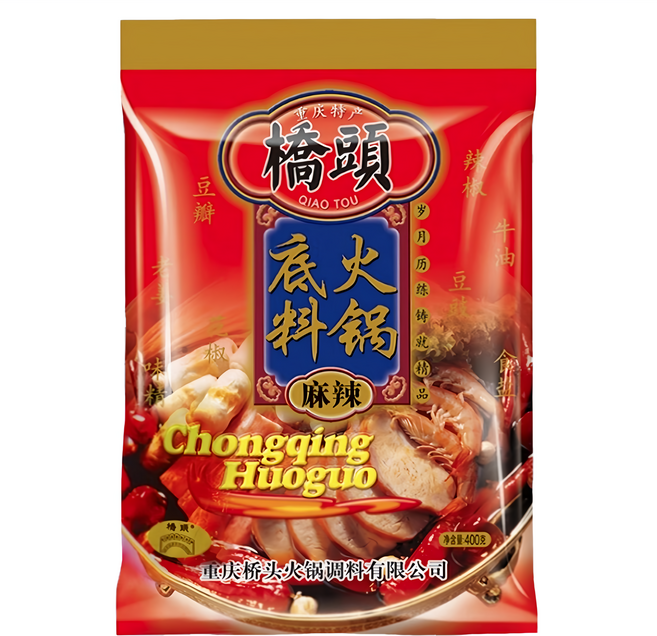 橋頭 火鍋底料, 1包, 400g