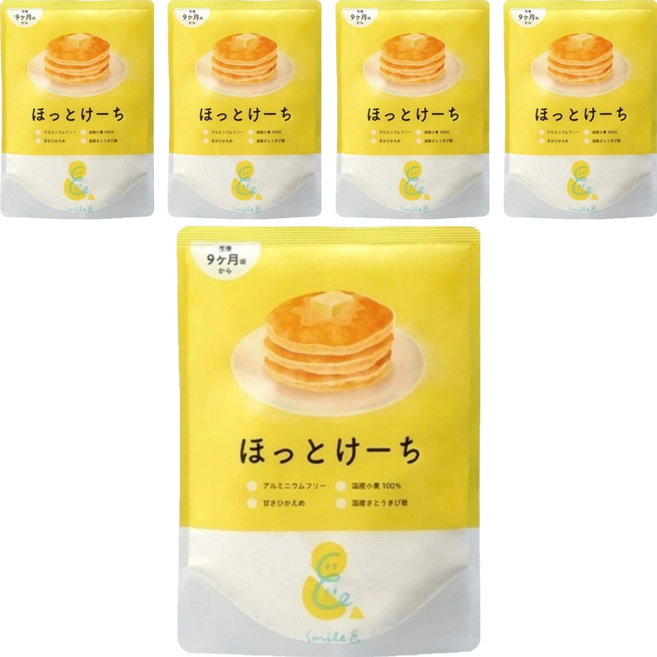 Smile& Soooo S 米製鬆餅粉, 100g, 5包