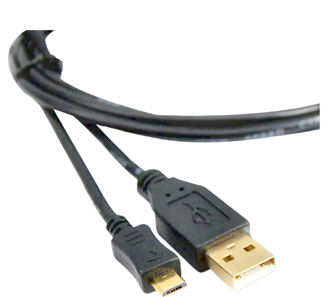 Cable 凱堡 USB 2.0傳輸線 A公-Micro5P, 1.5m, 黑色, 1條