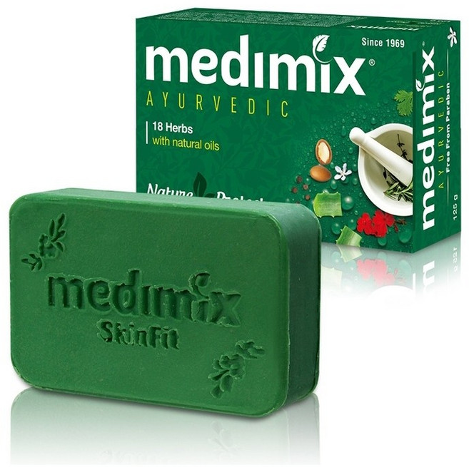 MEDIMIX 印度草本美肌皂 (深綠), 1組