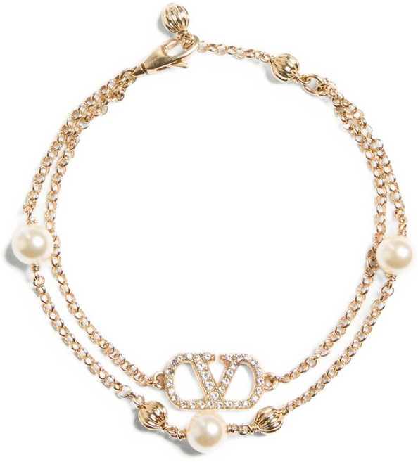 발렌티노 가라바니 브이로고 펄 브레이슬릿