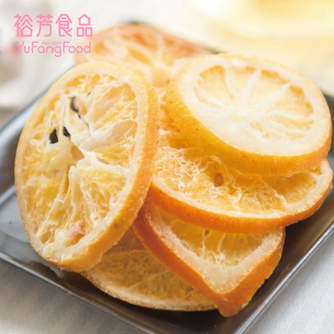 裕芳食品 香橙片 全素果乾 Q彈有嚼勁 台灣產製 140克, 1個