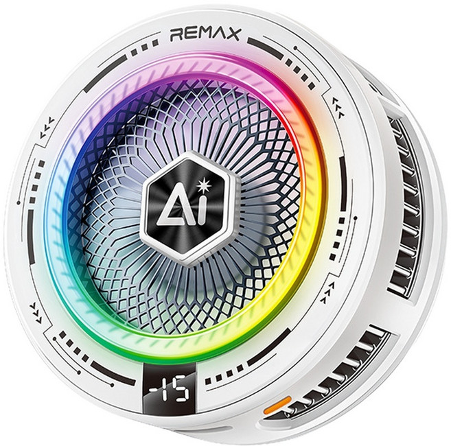 REMAX AI智慧溫控半導體手機散熱器, 1個, RT - F14 - 白色