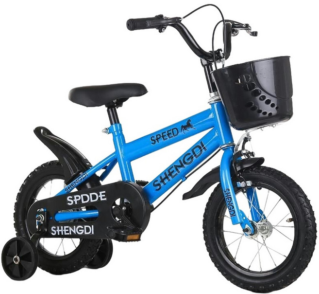 SHENGDI 兒童腳踏車, 湖藍色, 16寸適合5 - 7歲身高110左右