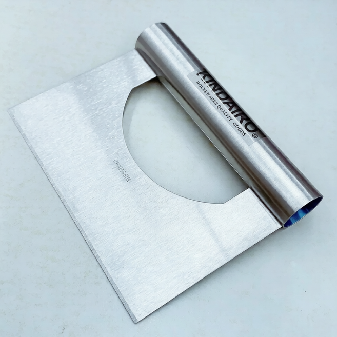 H&S ST柄切麵刀15CM 不鏽鋼刮板 麵團刀 TN1512, 1個