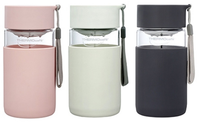 THERMOcafe 凱菲 隨手瓶 350ml 水瓶 水壺 水杯, 粉色, 1個