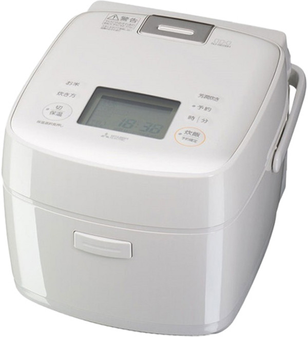 MITSUBISHI 家用電子鍋 3.5人份 NJ-SE06H, 白色, 單一商品