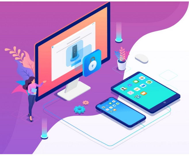 EaseUS MobiUnlock 解鎖軟體 (支援5台裝置), 1個, 1個月