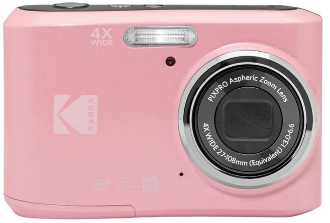 柯達 KODAK PIXPRO FZ45 數位相機,輕巧便攜,操作簡單,高畫質影像,記錄美好回憶, FZ45 粉色