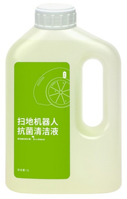 科沃斯 ECOVACS 專用地面清潔劑 掃地機 110ML 1L 2L 藍風鈴與青檸, 科沃斯清潔液-青檸1L