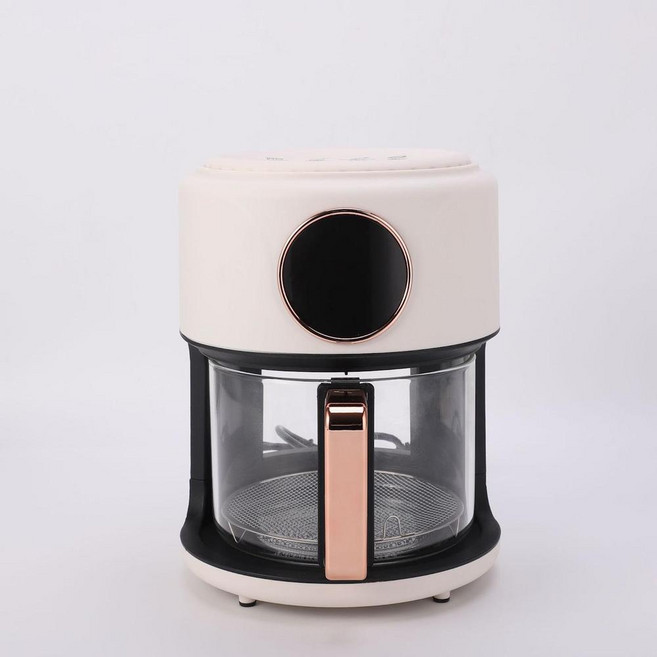 家用6L玻璃款空氣炸鍋, 6L白液晶 - 美規110V, 6L白液晶 - 美規110V