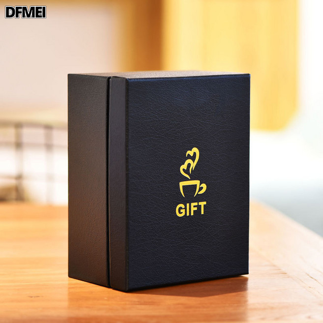 DFMEI 十二星座陶瓷馬克杯帶蓋勺茶杯情侶水杯可杯子伴手禮, 1個, 空禮盒(單獨拍不發貨):401-500ml