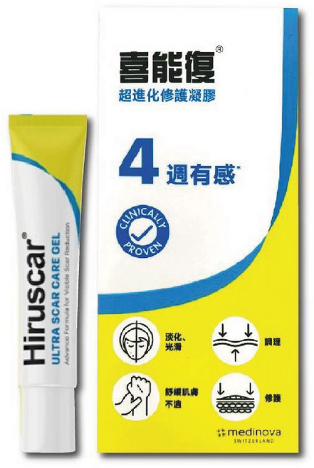 喜能復超進化修護凝膠20g/條 4週有感淡化、光滑、調理、修護、舒緩肌膚不適 不含酒精 台灣公司貨, 1個