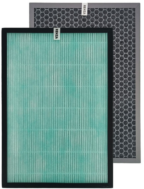 奇美 CHIMEI M0600T 清淨機濾網 F06HP13 F06DP 濾芯, 1個, 1片HEPA+1片活性碳, 濾心