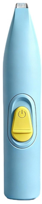GUAZHOUMU 寵物剃腳毛器 電動靜音剃毛機 適用於貓狗, 1個, 升級款天空藍 - 升級刀頭 快速充電
