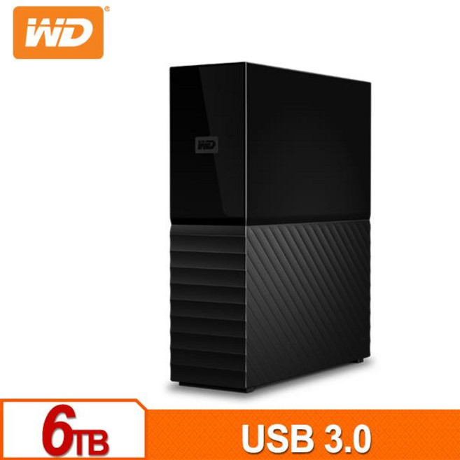 WD My Book 6TB 3.5吋外接硬碟 USB 3.0, 詳見商品說明, 1GB