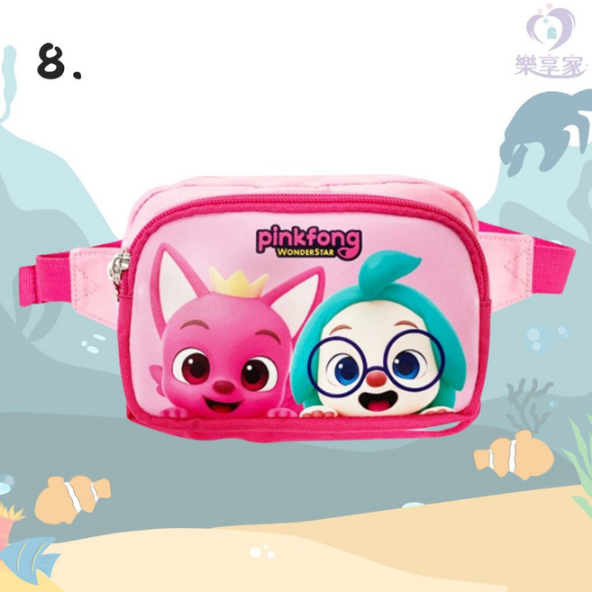 Pinkfong 碰碰狐 鯊魚寶寶 Baby Shark 兒童小包系列 斜背包 腰包 零錢包 手提袋