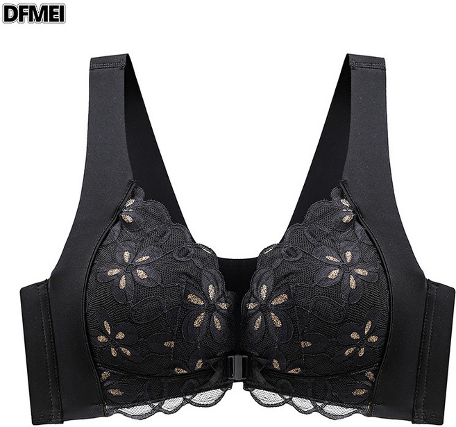 DFMEI 前扣內衣女小胸聚攏舒適防下垂收副乳無鋼圈文胸品牌胸罩