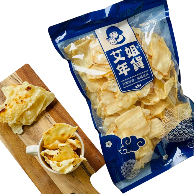 艾姐年貨 飛卷片 三五好友下酒休閒零食, 1個, 300g