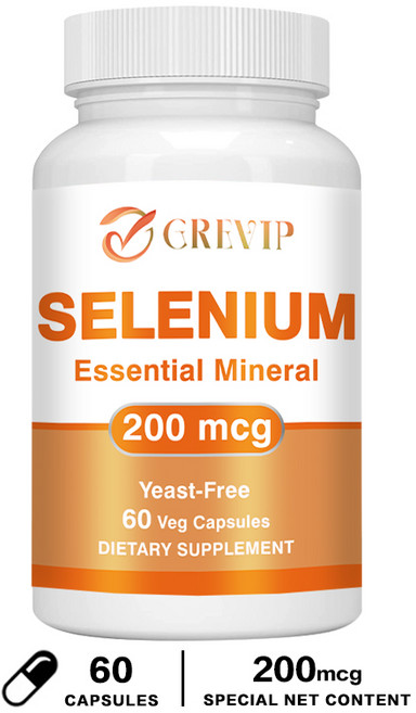 GREVIP 硒 精華礦物質 200微克, 60組