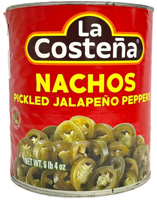 La Costeña 墨西哥綠辣椒 罐裝切片醃漬辣椒, 2.8kg, 1個
