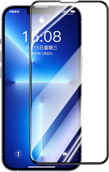 適用 iPhone 12 系列 氣囊滿版玻璃貼, 1個