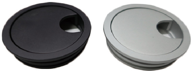 LC9301 圓型鋁出線口 (開孔40mm), 鋁色(寸35), 1個