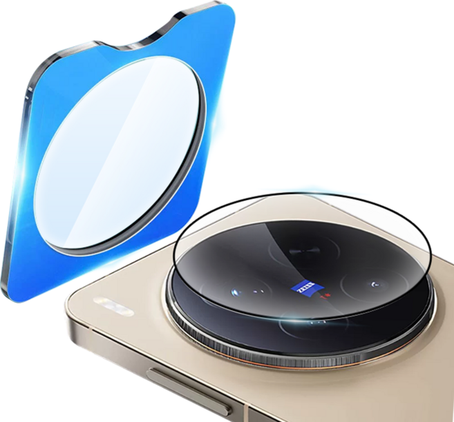 貼膜達人 vivo 鏡頭保護貼 9H鋼化玻璃, 1個