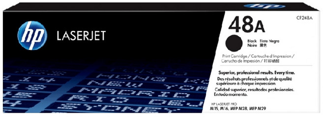 HP 48A 原廠碳粉匣 (適用於 LaserJet Pro M15 M16 MFP M28 MFP M29), CF248A-黑色, 1個