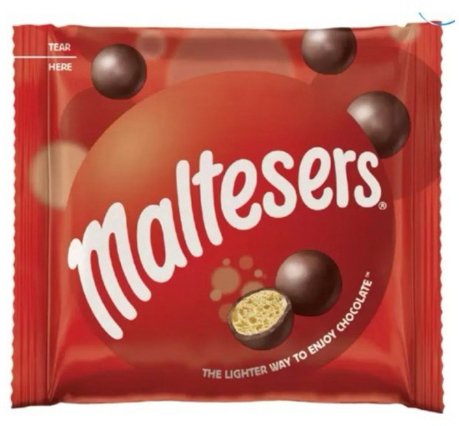 Maltesers 麥提莎麥芽脆心巧克力, 1個