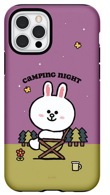 LINE 雙層手機殼 露營系列 適用 iPhone 14 熊大 兔兔 莎莉